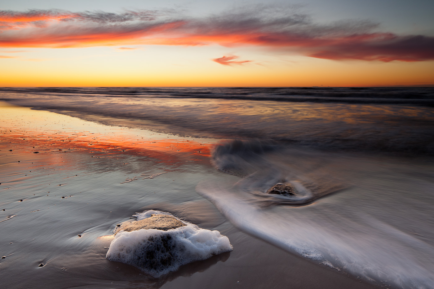 Abend am Meer