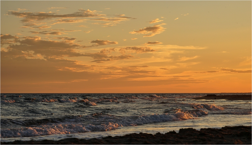 Abend am Meer