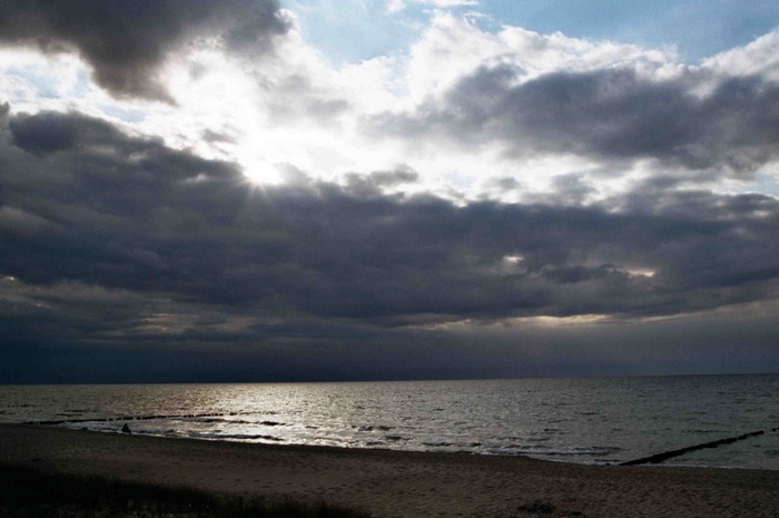 Abend am Meer von Lutz Kaiser