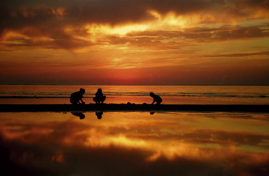 Abend am Meer