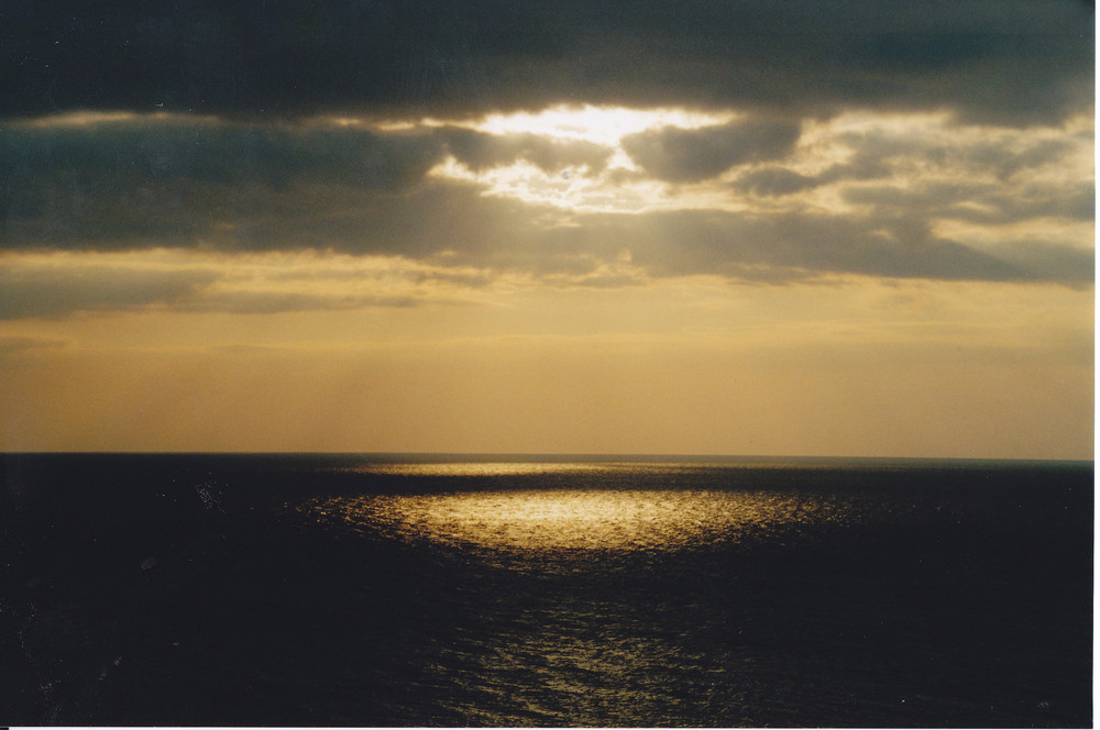 Abend am Meer in der Türkei