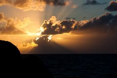 Abend am Meer (Pointe du Trévignon)