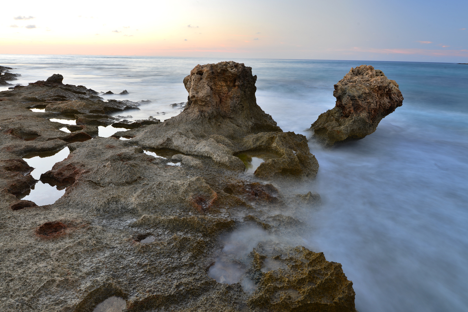 Abend am Meer, Sizilien