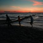 Abend am Meer von Ahrenshoop