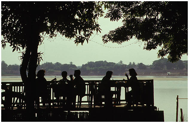 Abend am Mekong