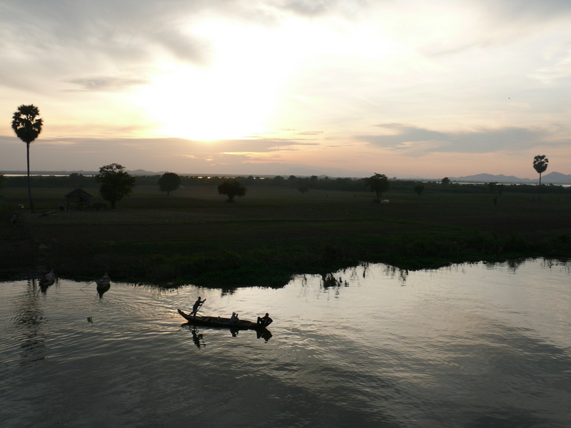 Abend am Mekong