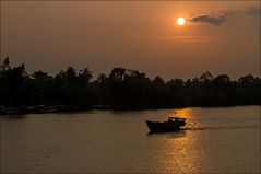 Abend am Mekong