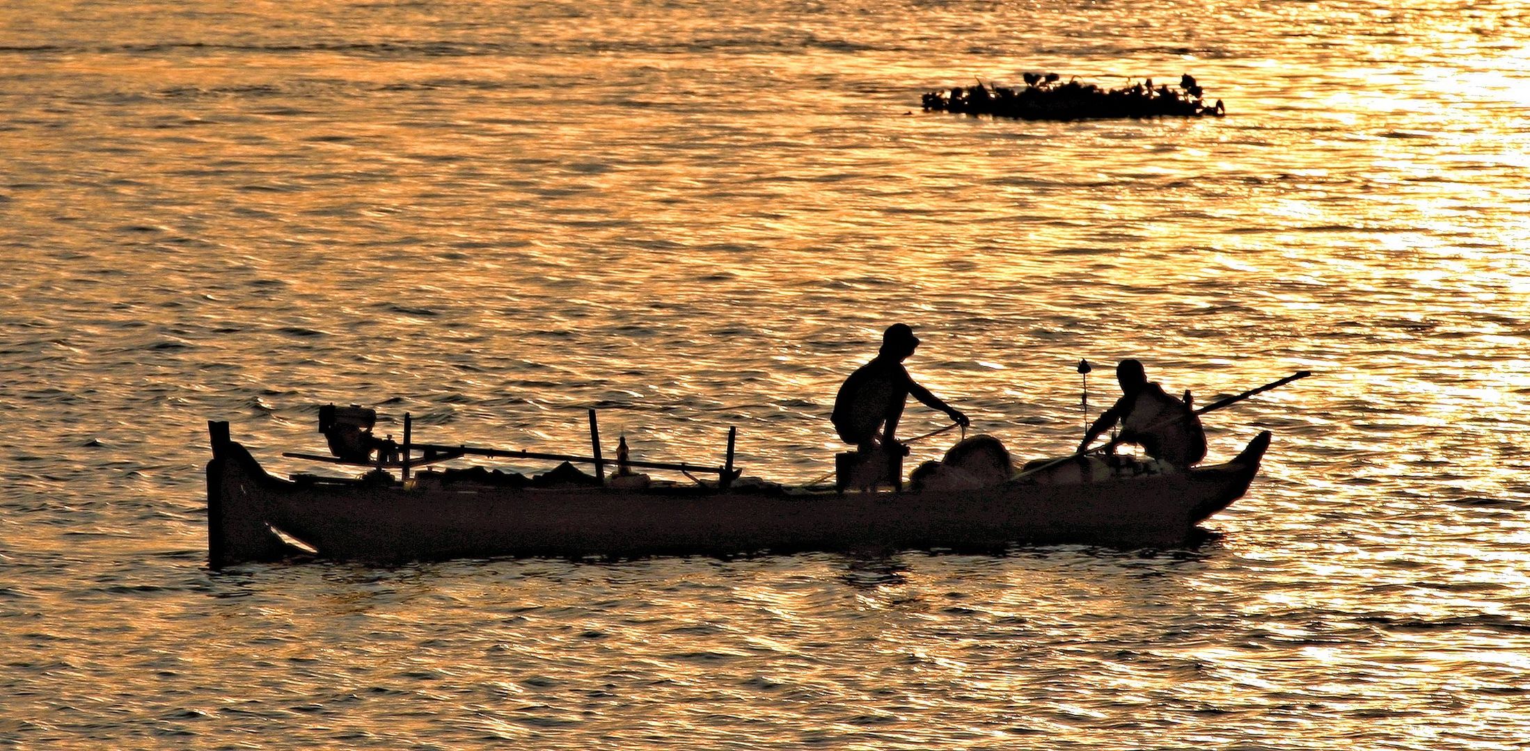 Abend am Mekong