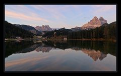 Abend am Misurinasee