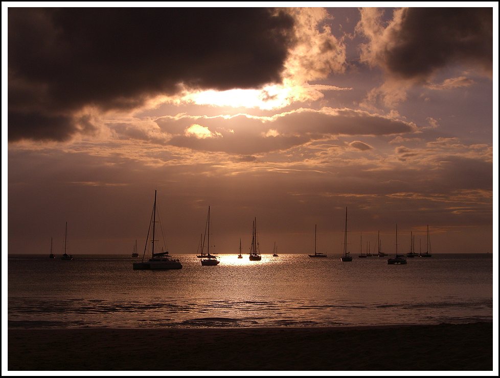 Abend am Nai Harn Beach