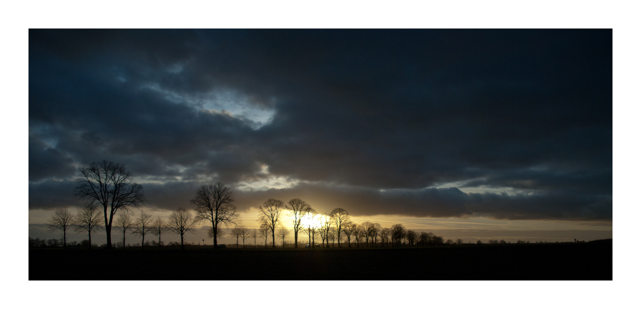 Abend am Niederrhein