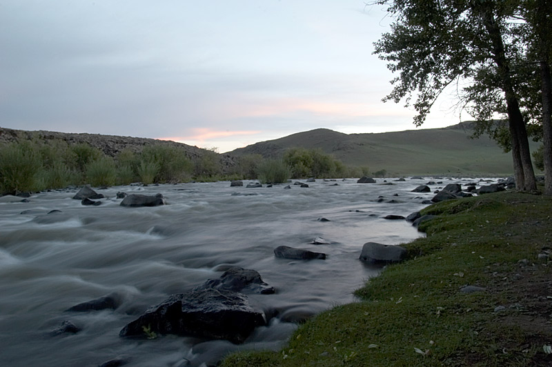 Abend am Orkhon