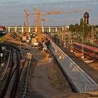 Abend am Ostkreuz - von der Modersohnbrücke aus gesehen