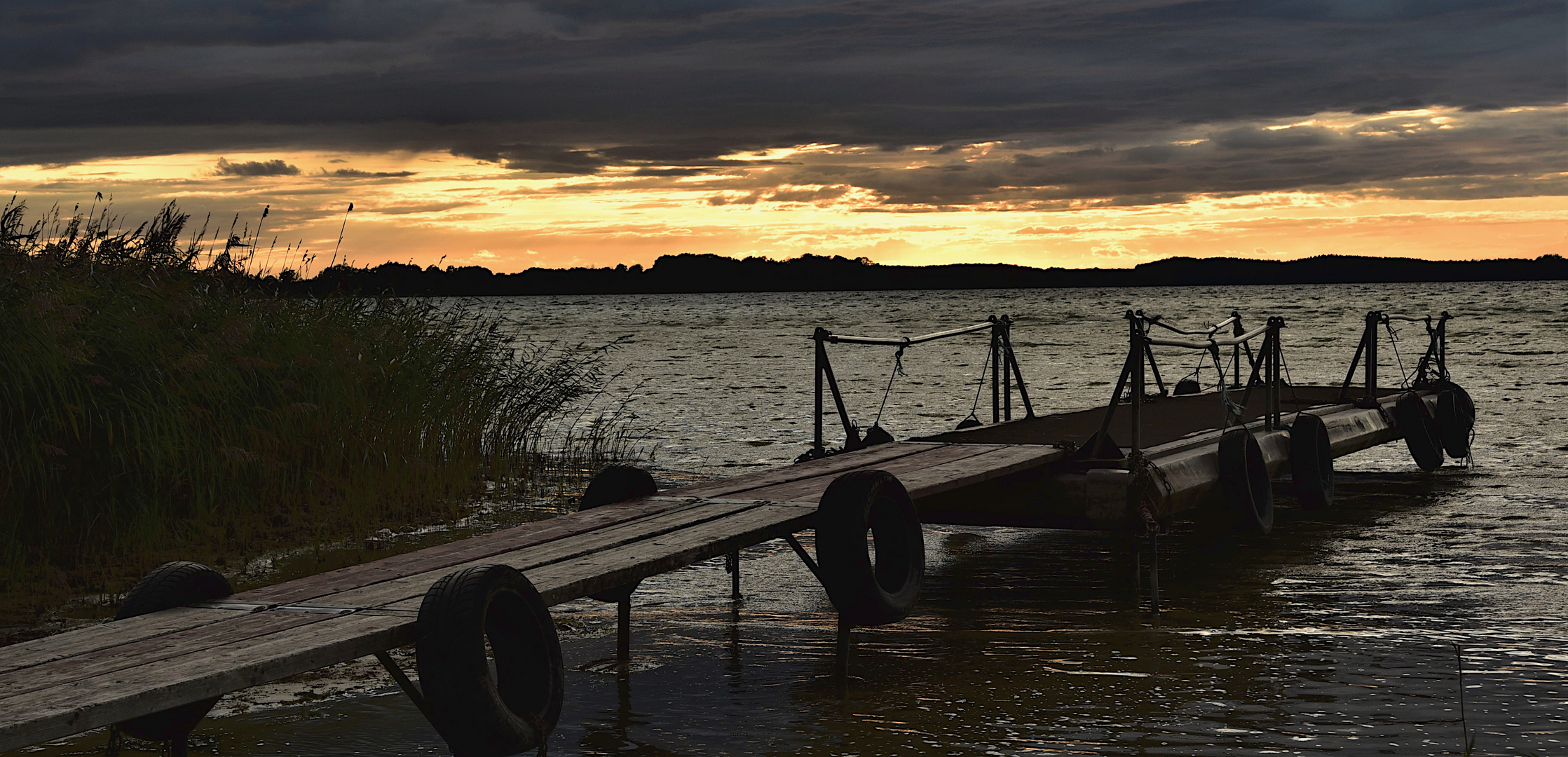 Abend am Parsteiner See