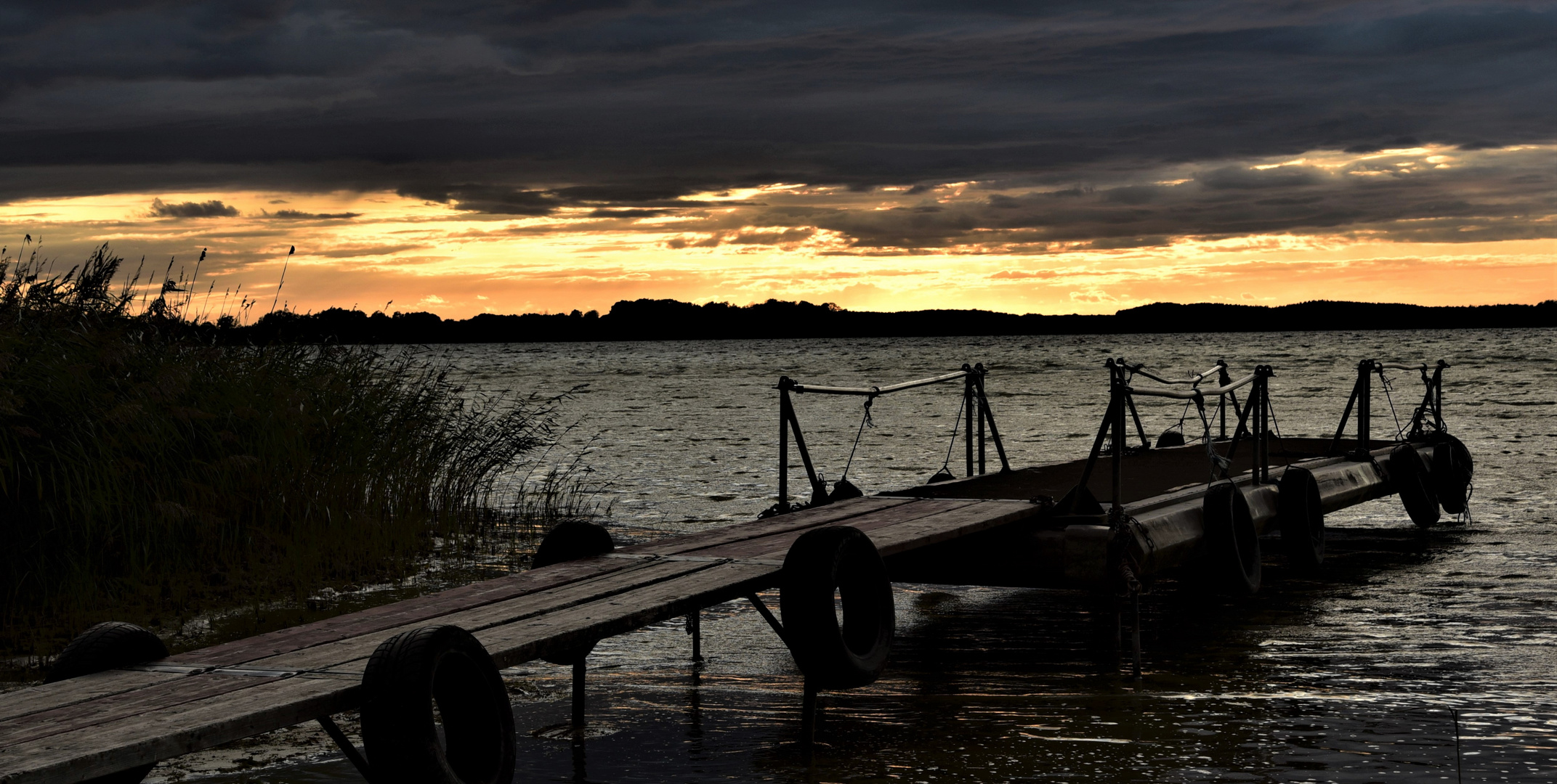 Abend am Parsteiner See