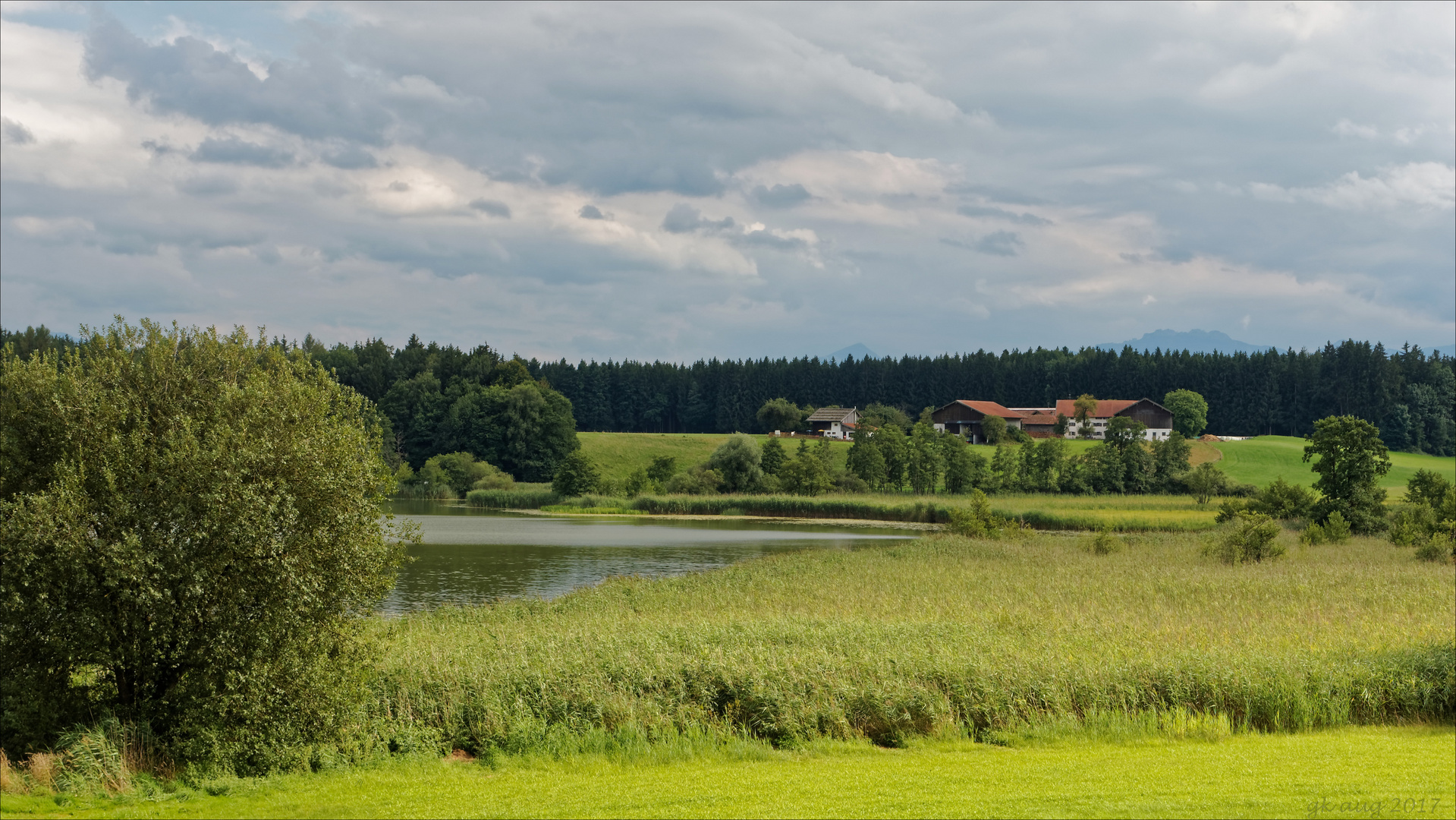 Abend am Pelhamer See