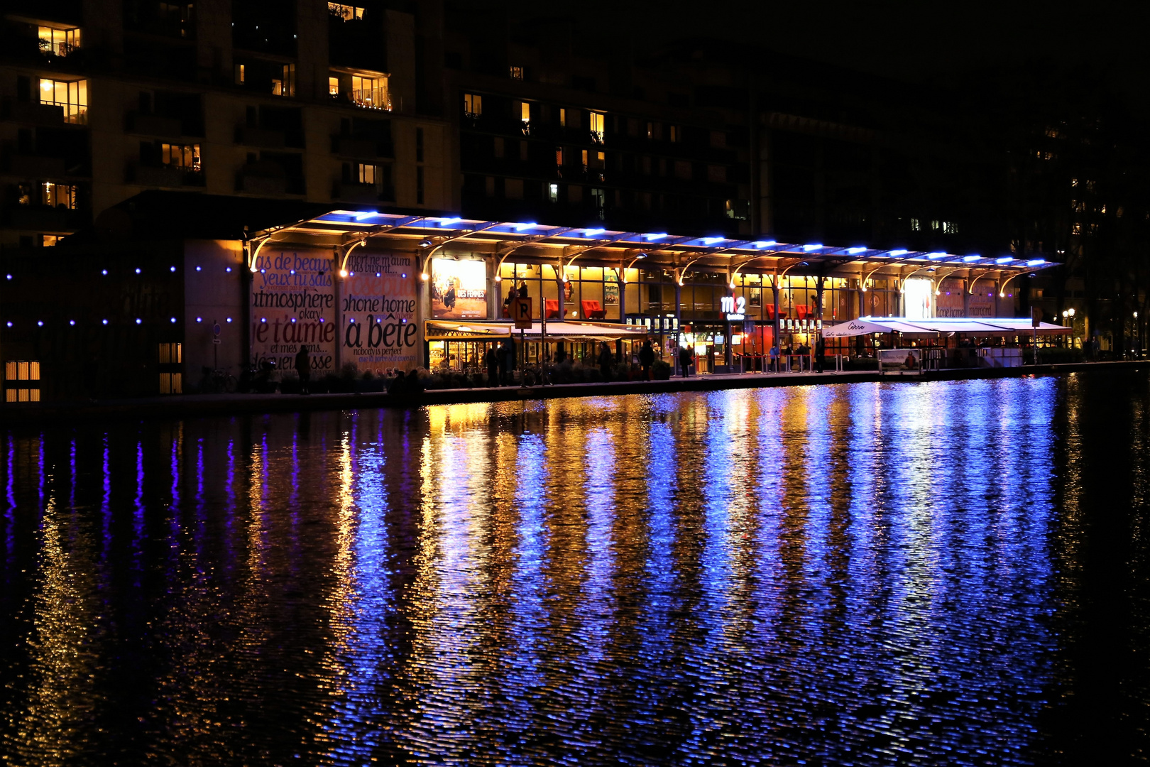 Abend am Quai de Seine 