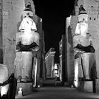 Abend am Ramses Tempel