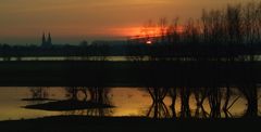 Abend am Rhein