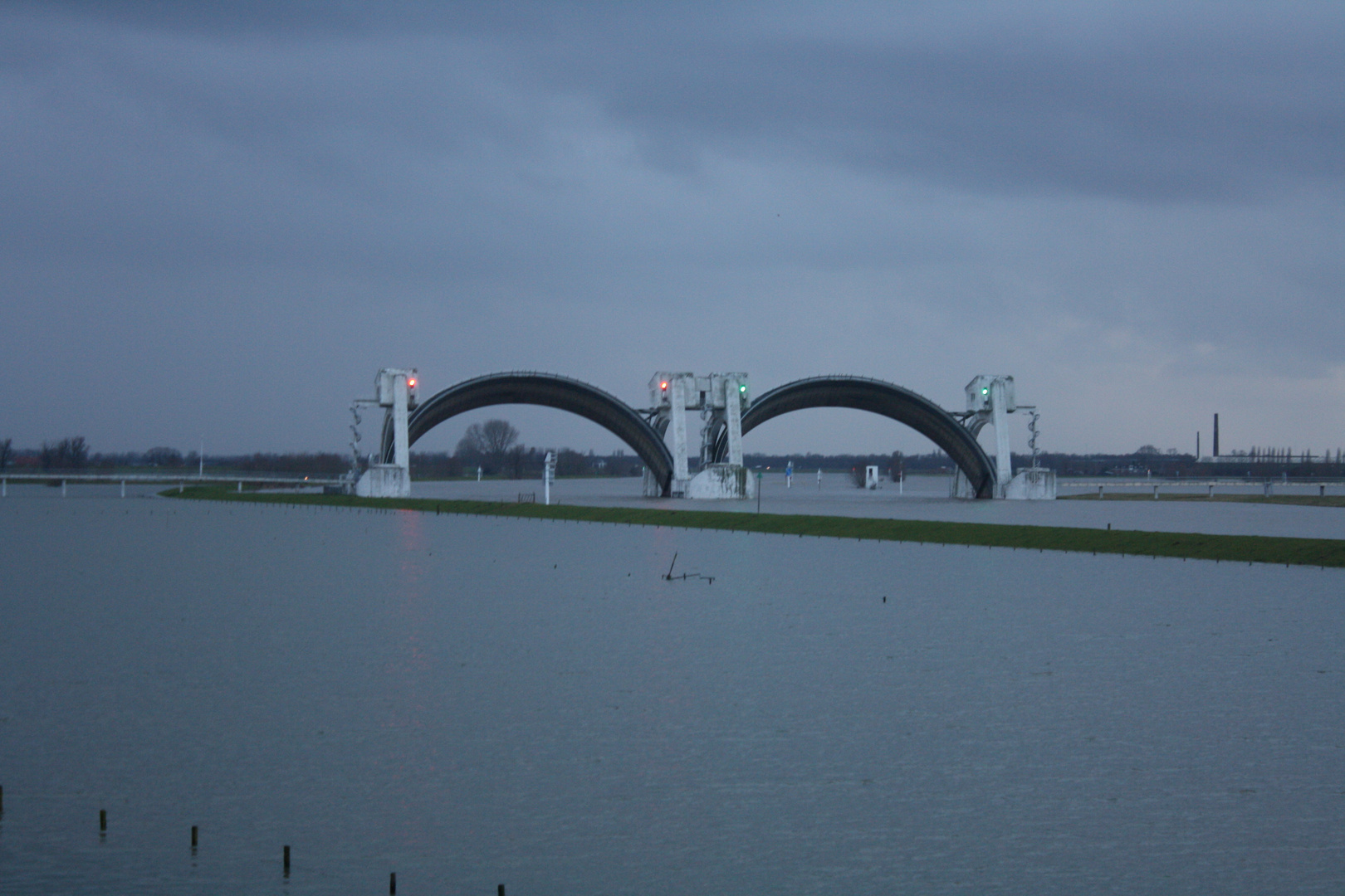 Abend am Rhein bij Driel (NL)