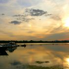 Abend am Rhein