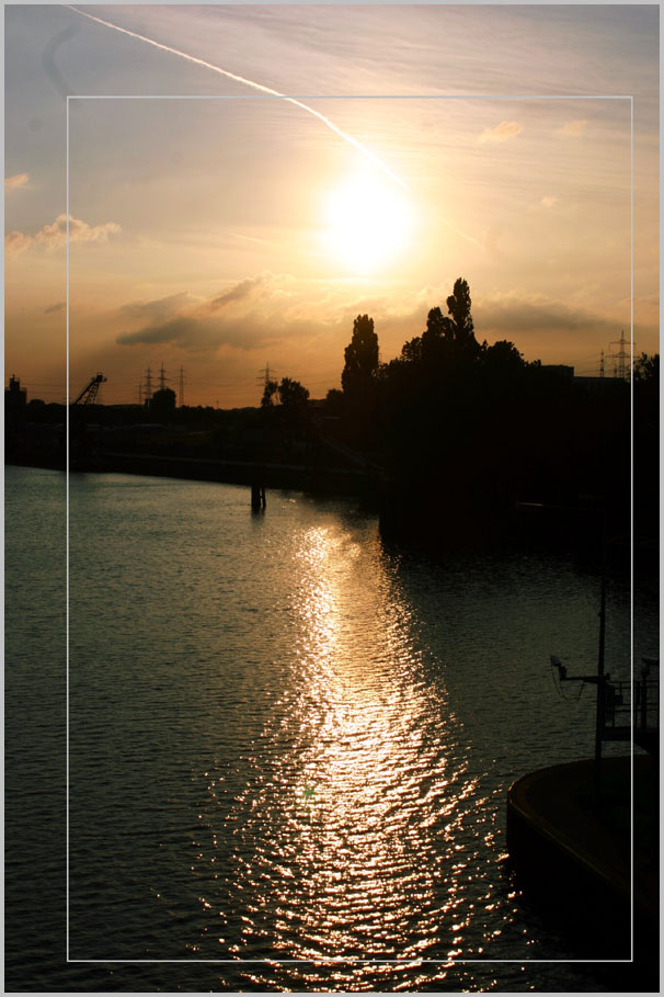 Abend am Rhein-Herne-Kanal