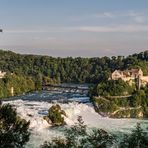 Abend am Rheinfall