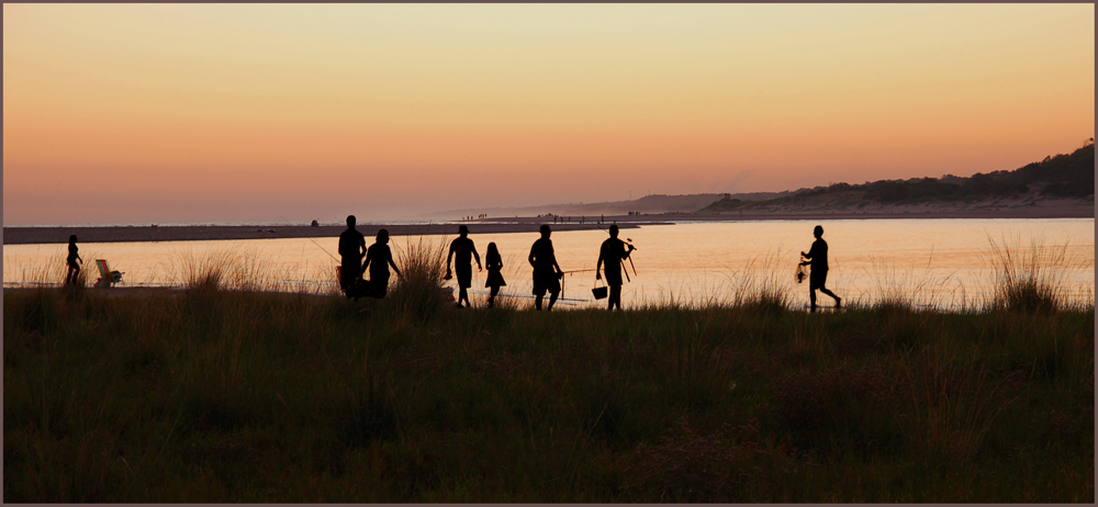 Abend am Rio de la Plata von Martha Pastorini