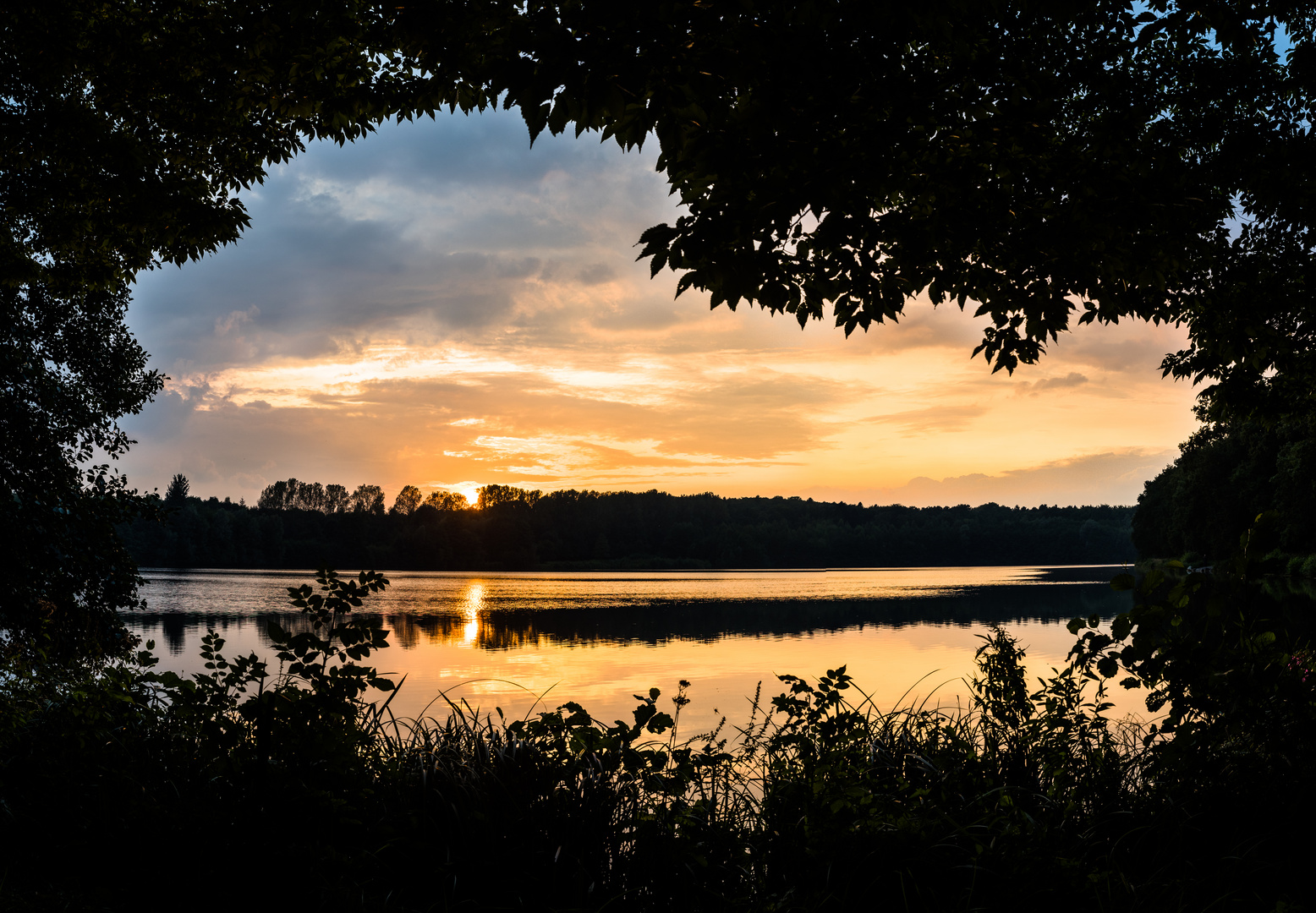 Abend am Rubbenbruchsee