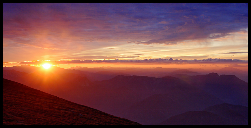 Abend am Schneeberg