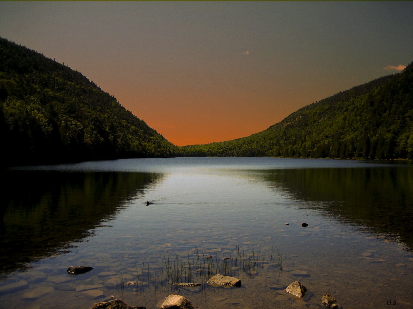 Abend am See