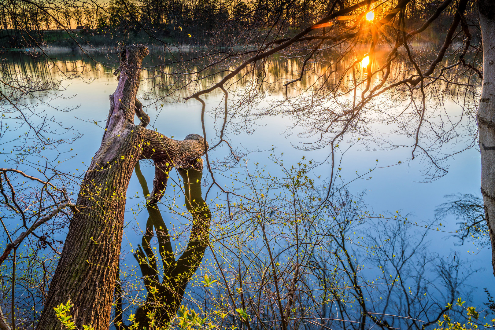 Abend am See 