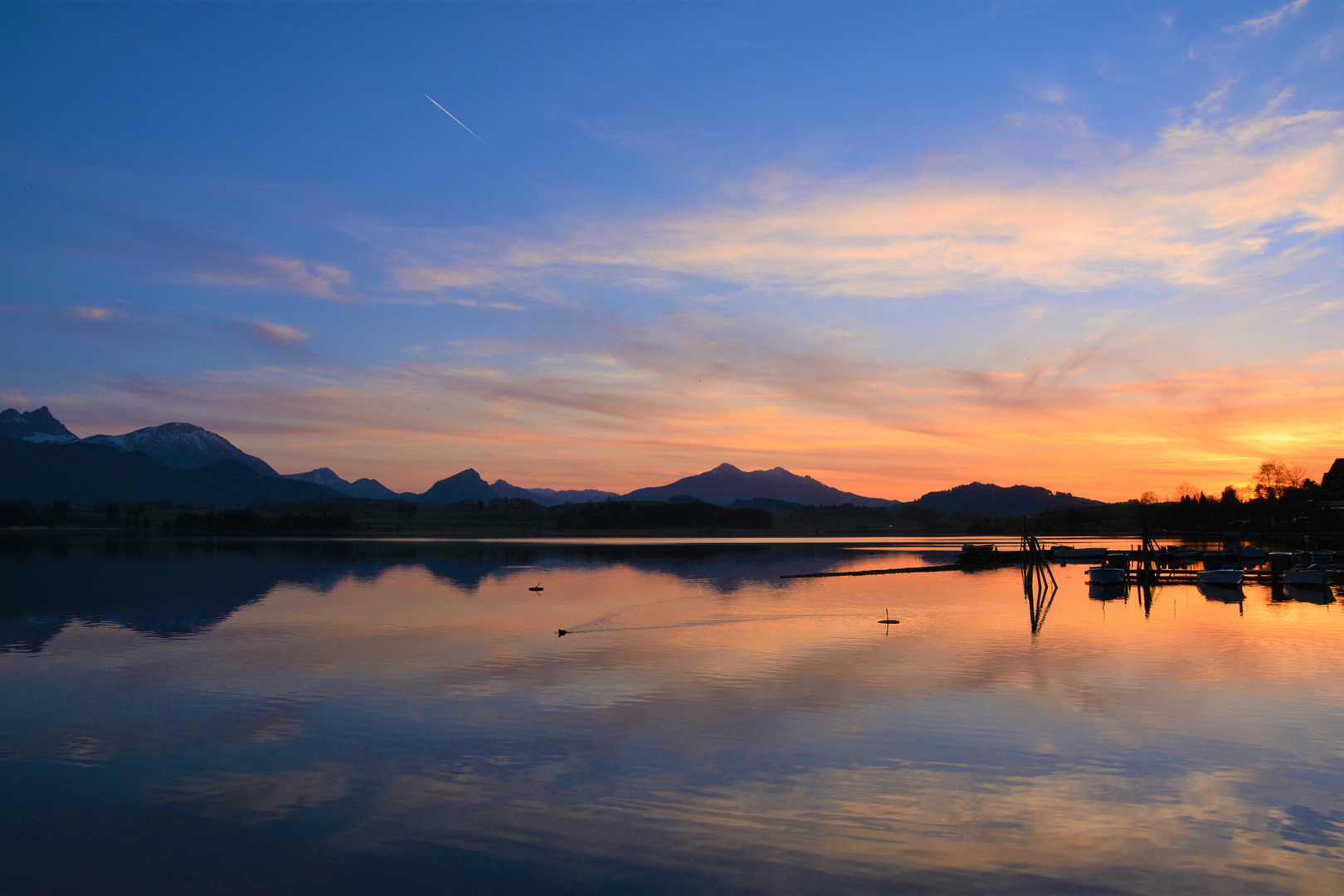 Abend am See