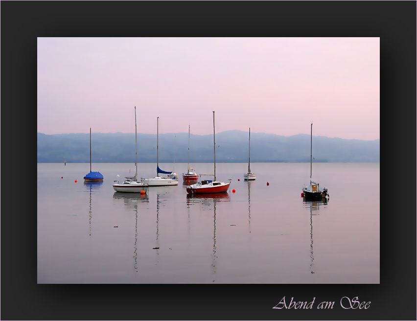 Abend am See