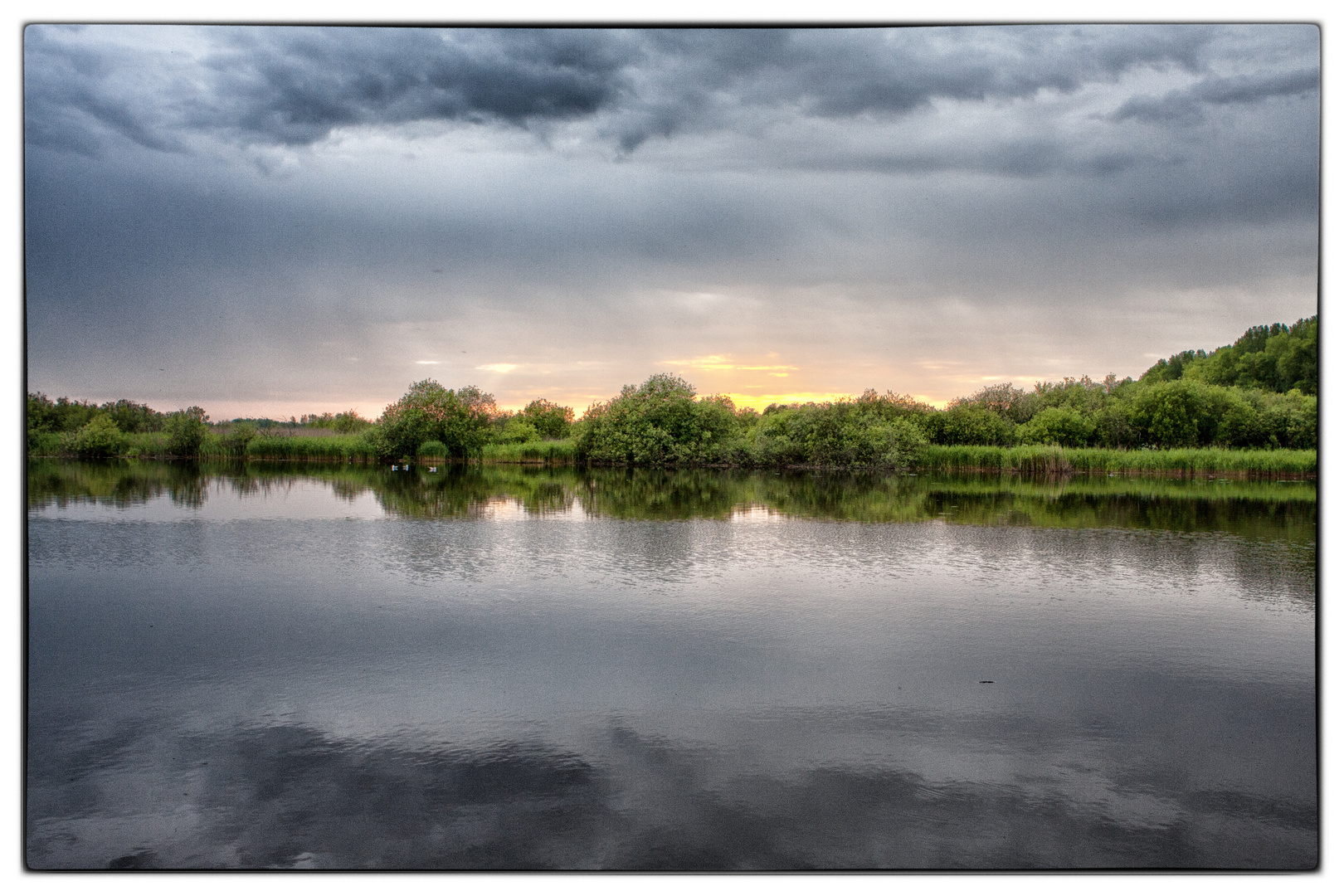 Abend am See