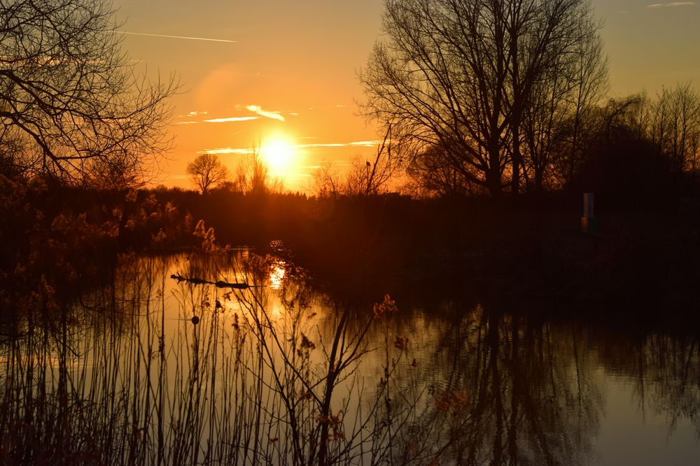 Abend am See