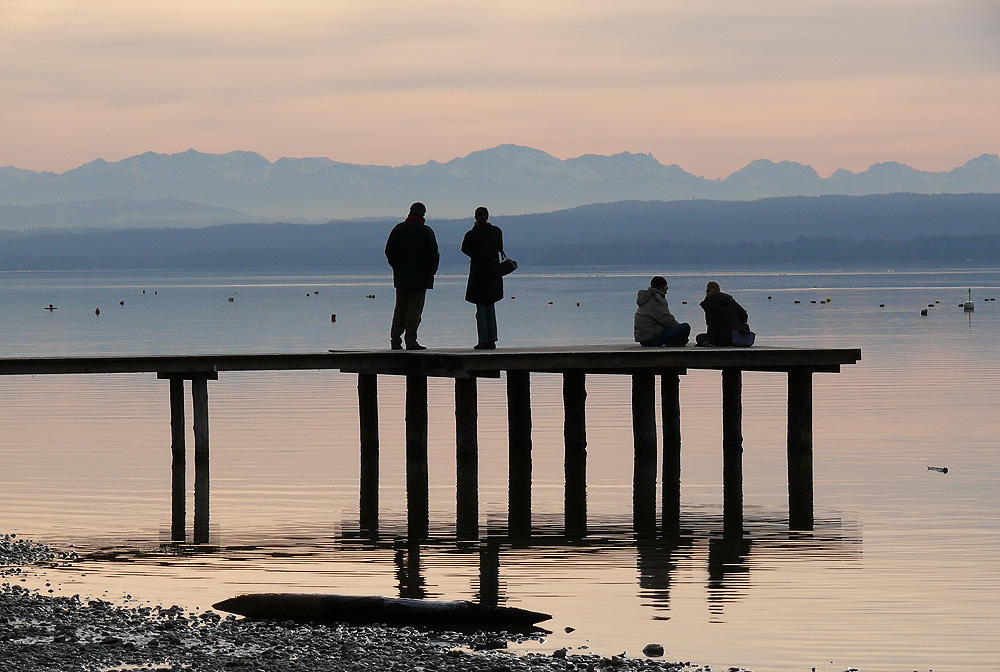 Abend am See