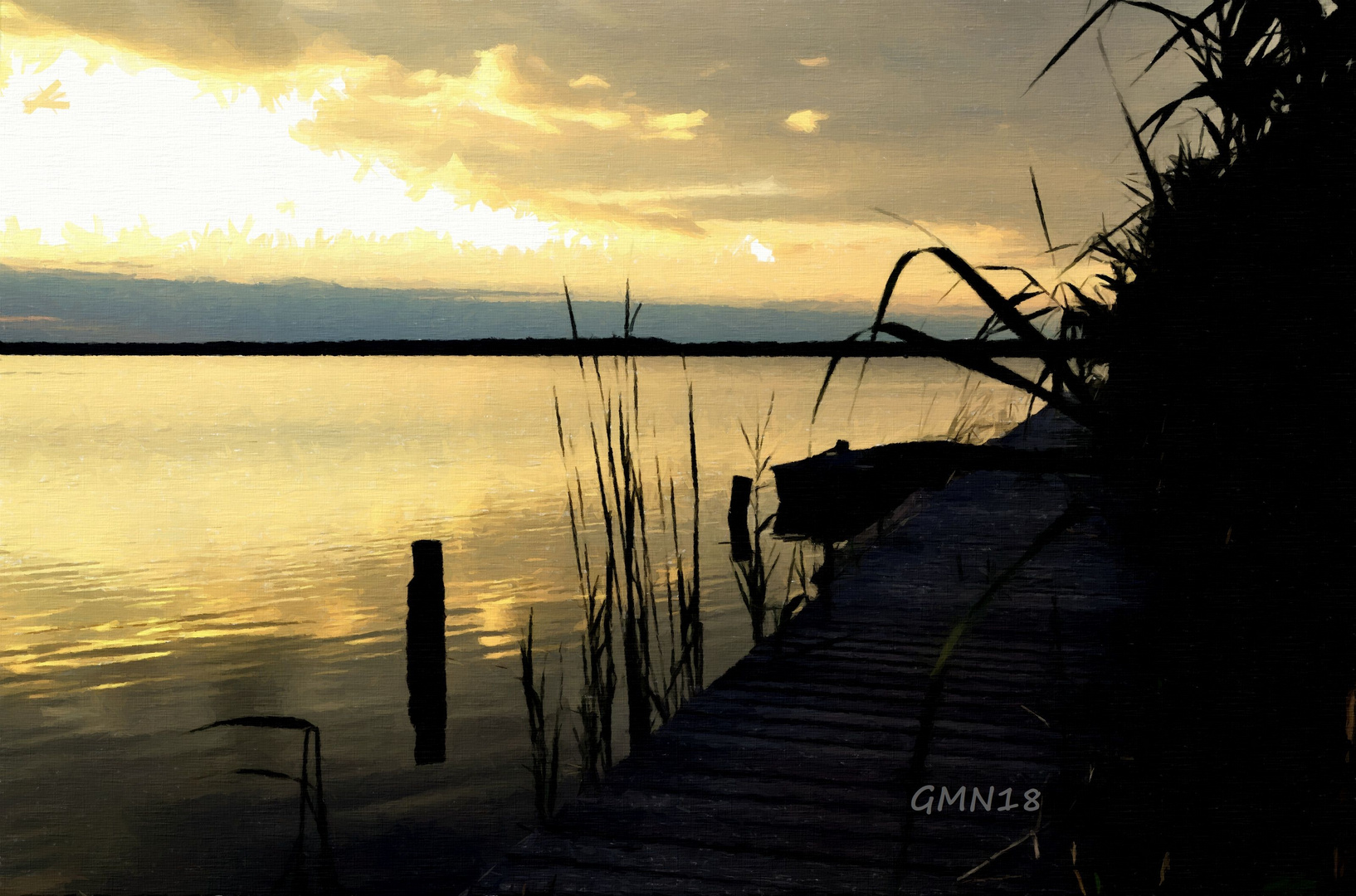 Abend am See