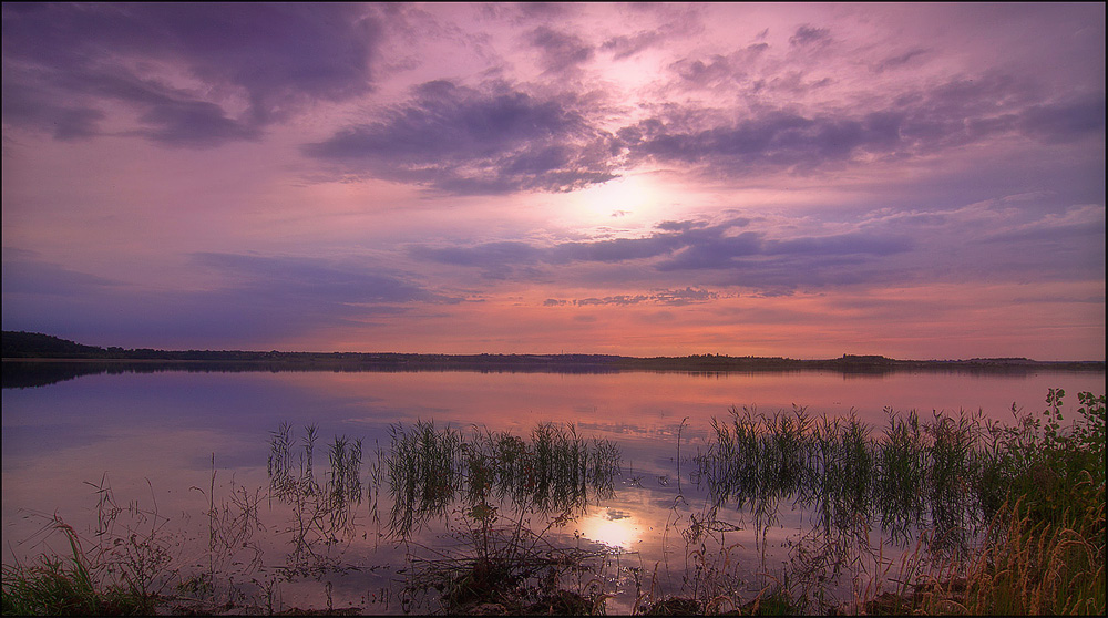 _Abend am See_