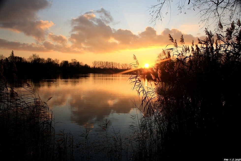 Abend am See ...