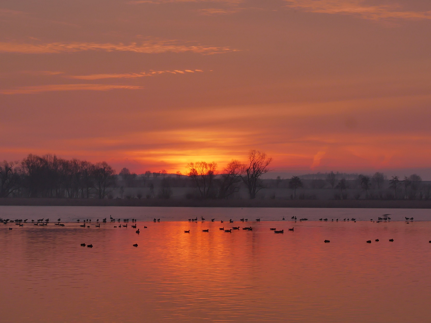 Abend am Seeburger See