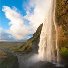 [ Abend am Seljalandsfoss ]