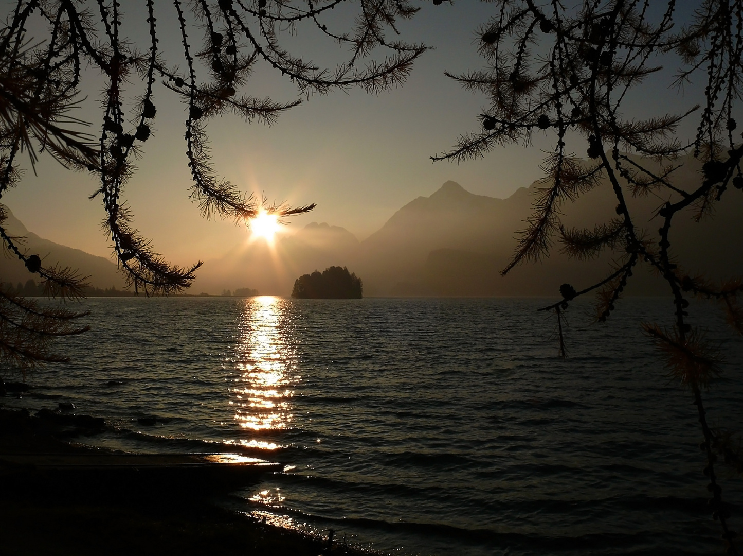 Abend am Silsersee 2