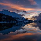 Abend am Silsersee