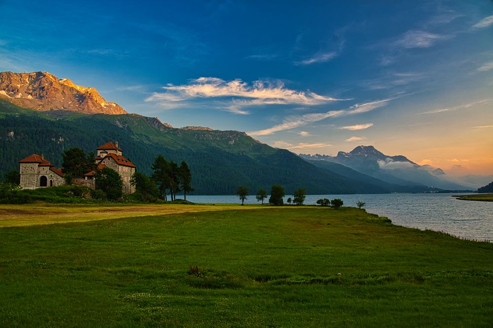 Abend am Silvaplanersee