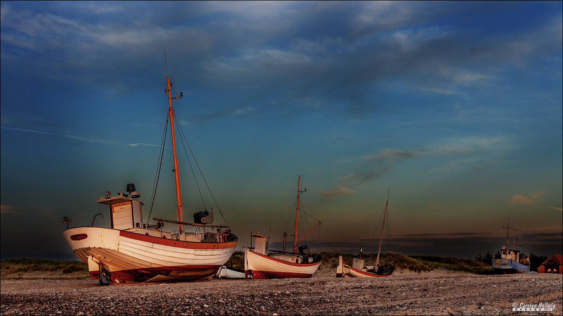 Abend am Slettestrand