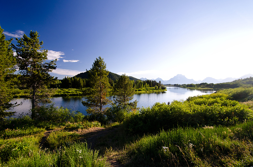 Abend am Snake River