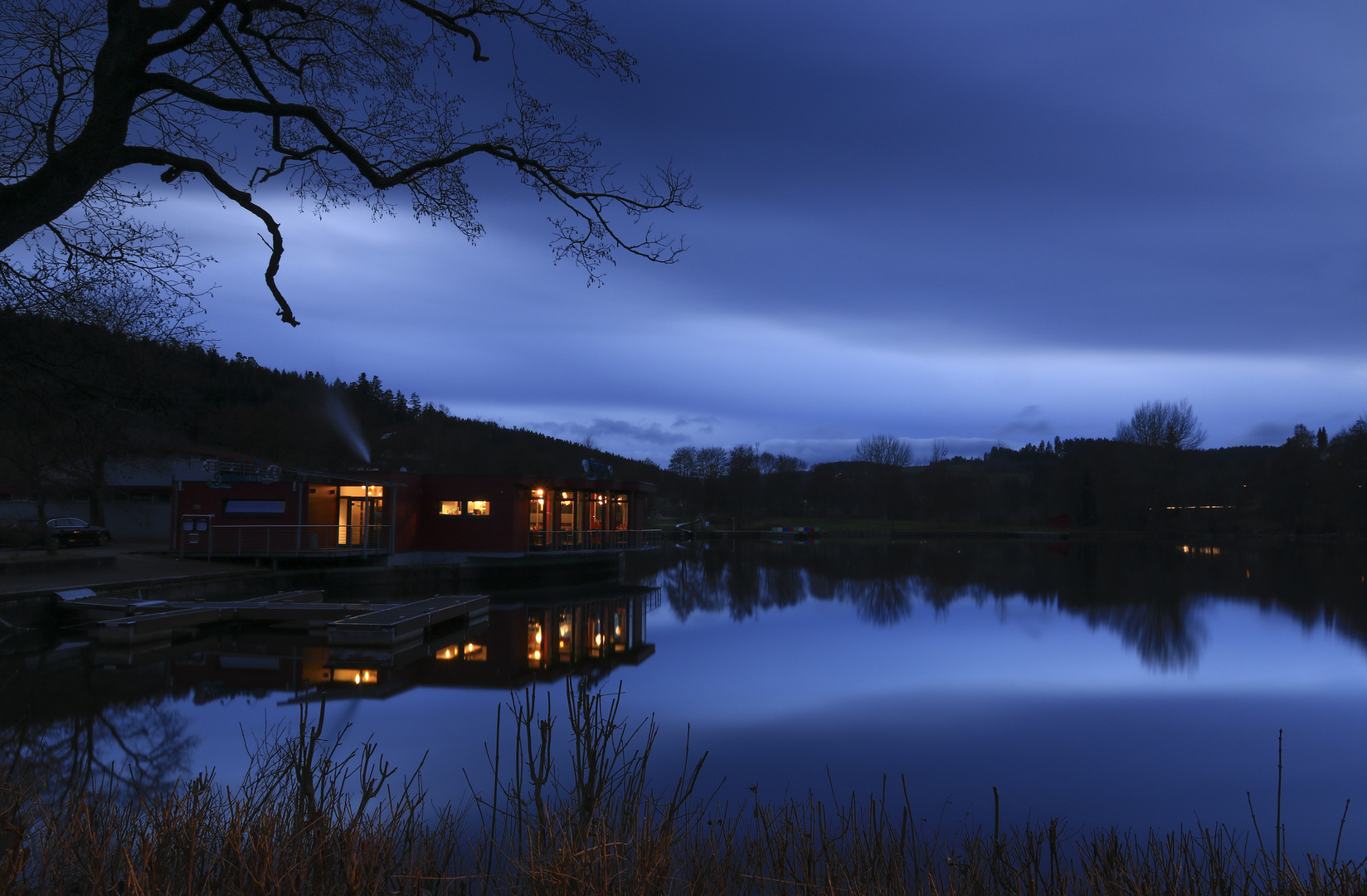 Abend am Stadtsee