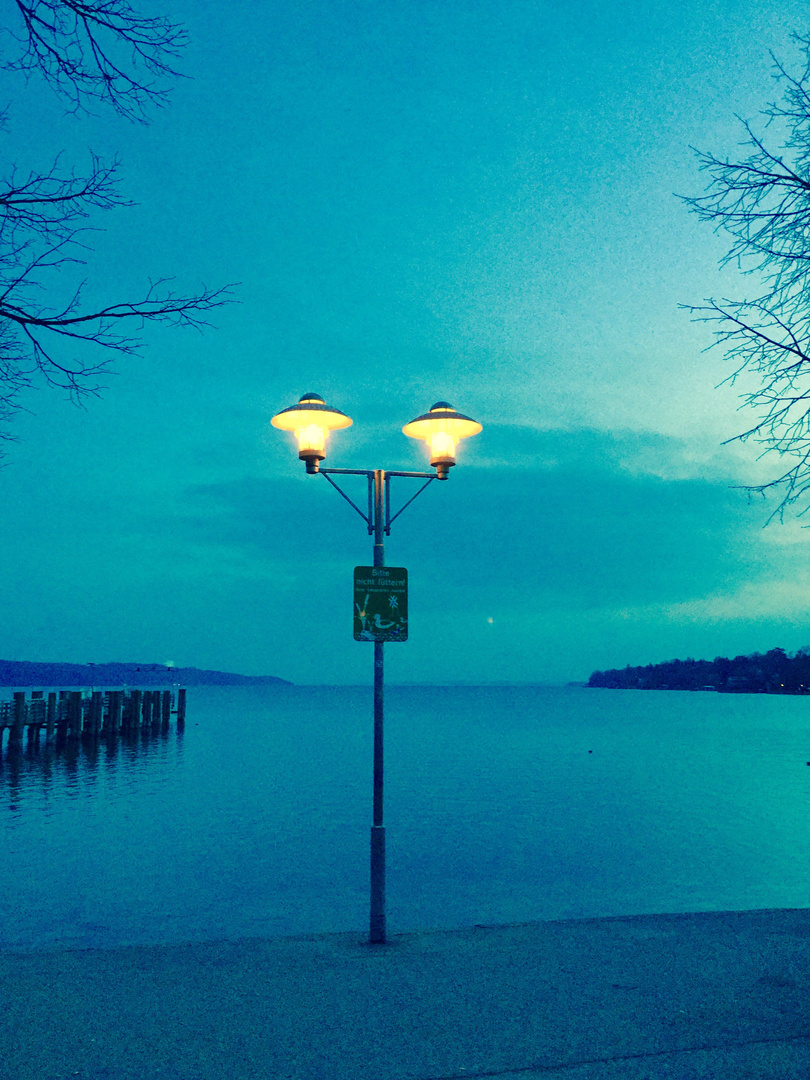 Abend am Starnberger See