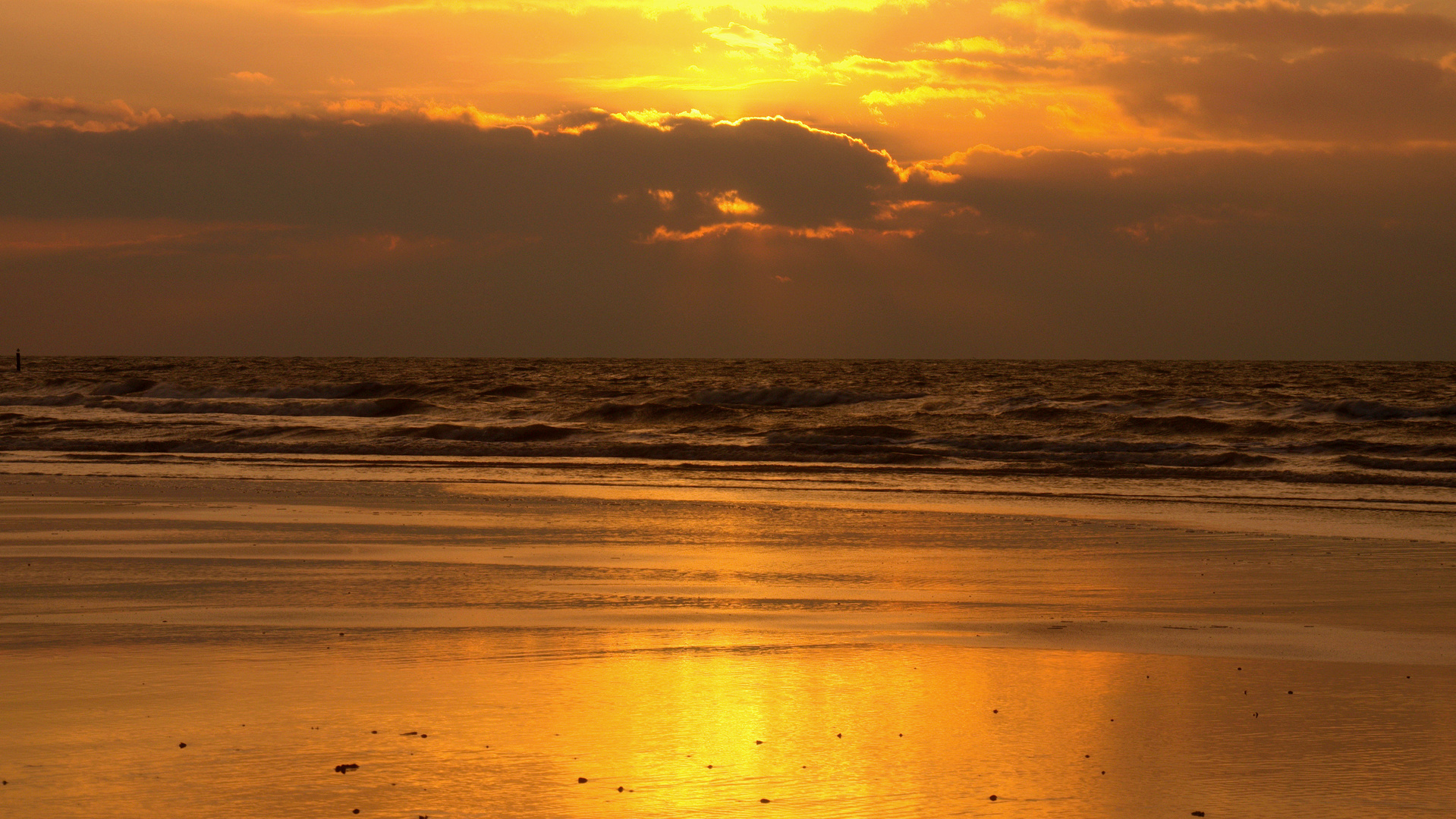 Abend am Strand